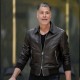 Rob Pelinka Leather Jacket