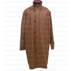 Sweet Tooth Nonso Anozie  (Tommy Jepperd) Brown Leather Coat