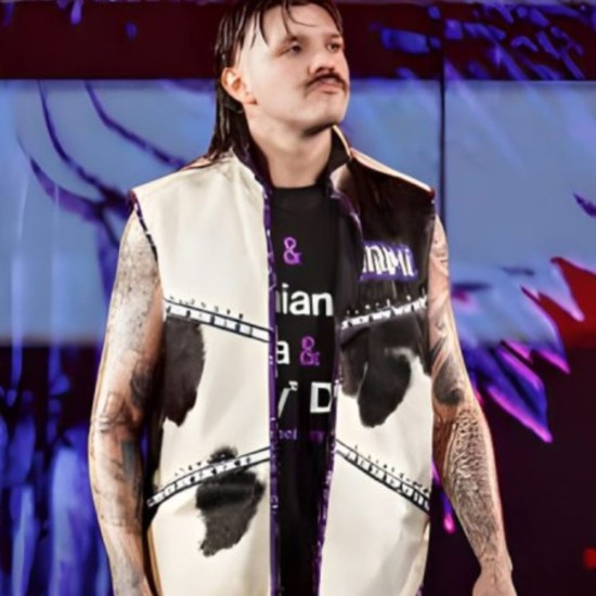WWE RAW Dominik Mysterio Leather Vest WWE RAW Dominik Mysterio Leather Vest