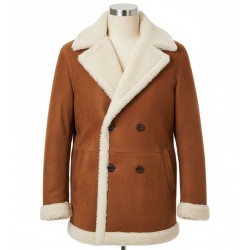 12 Dates of Christmas Anthony Assent Suede Shearling Coat 12 Dates of Christmas Anthony Assent Suede Shearling Coat