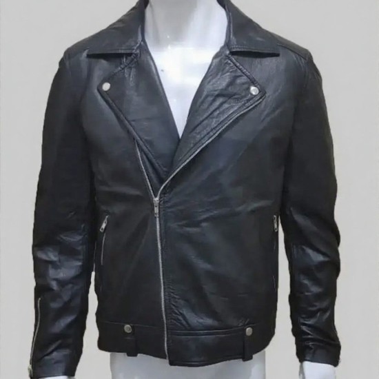 After Hero Fiennes Tiffin (Hardin Scott) Black Leather Jacket