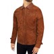 Allied Brad Pitt (Max Vatan) Brown Suede Jacket