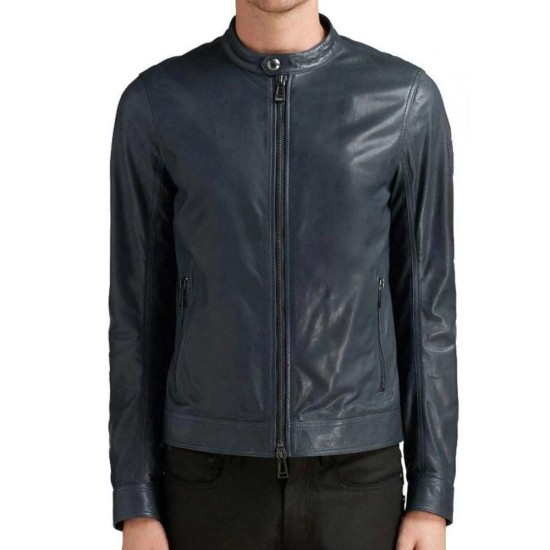 Baywatch Zac Efron (Matt Brody) Blue Leather Jacket Baywatch Zac Efron (Matt Brody) Blue Leather Jacket