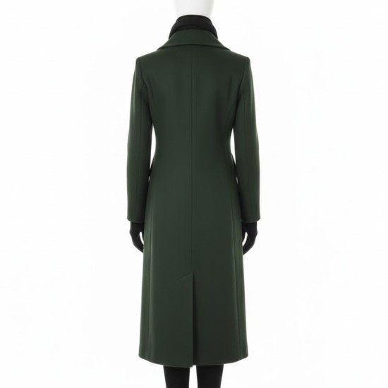 Kate Middleton Green Trench Wool Coat Kate Middleton Green Trench Wool Coat