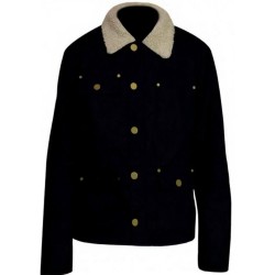 Chicago P.D. (patrick John Flueger) Adam Ruzek Black Cotton Jacket Chicago P.D. (patrick John Flueger) Adam Ruzek Black Cotton Jacket