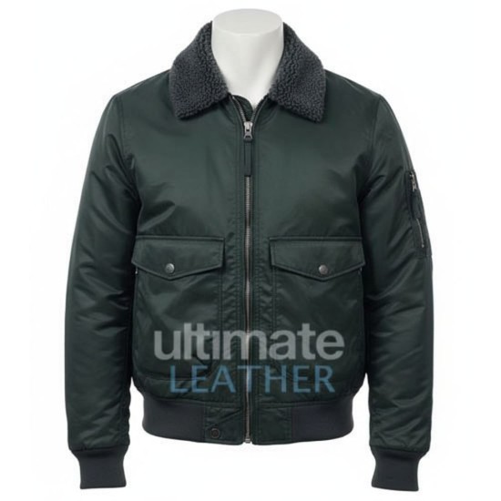 Chicago P.D. (Adam Ruzek) Patrick John Flueger Shearling Jacket Chicago P.D. (Adam Ruzek) Patrick John Flueger Shearling Jacket