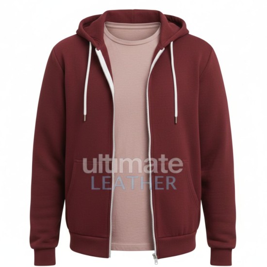 Cobra Kai (Johnny Lawrence) William Zabka Maroon Hoodie Cobra Kai (Johnny Lawrence) William Zabka Maroon Hoodie