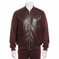 American Music Awards Event DJ Khaled Bomber Leather Jacket American Music Awards Event DJ Khaled Bomber Leather Jacket