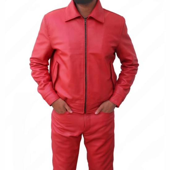 Eddie Murphy Red Raw Leather Costume Eddie Murphy Red Raw Leather Costume