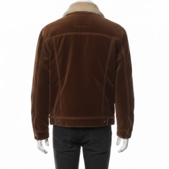 Ginny & Georgia Felix Mallard (Marcus Baker) Brown Cotton Jacket
