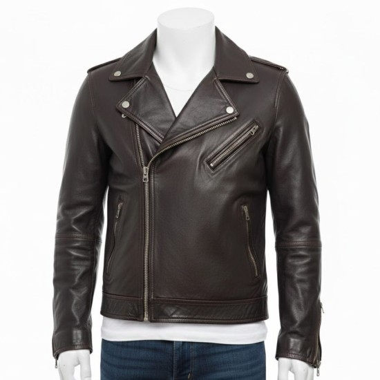 Harry Styles Fur Collar Brown Leather Jacket Harry Styles Fur Collar Brown Leather Jacket