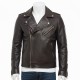 Harry Styles Fur Collar Brown Leather Jacket Harry Styles Fur Collar Brown Leather Jacket