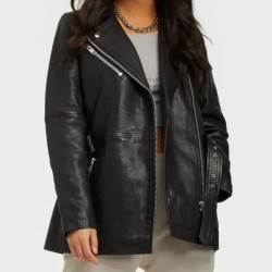 Younger Kelsey Peters (Hilary Duff) Leather Jacket