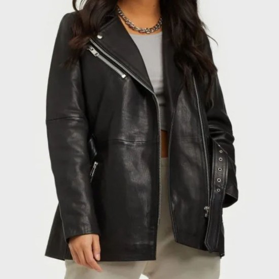 Younger Kelsey Peters (Hilary Duff) Leather Jacket