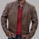 Jason Bourne (Matt Damon) Brown Leather Jacket