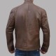 Jason Bourne (Matt Damon) Brown Leather Jacket