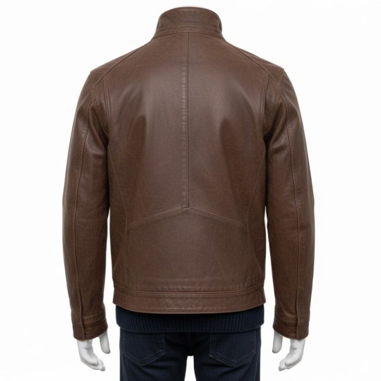 Christmas in Homestead Jeff Branson (Vince Hawkins) Brown Jacket