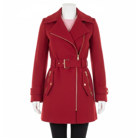 Entertaining Christmas Candace Livingstone (Jodie Sweetin) Coat Entertaining Christmas Candace Livingstone (Jodie Sweetin) Coat