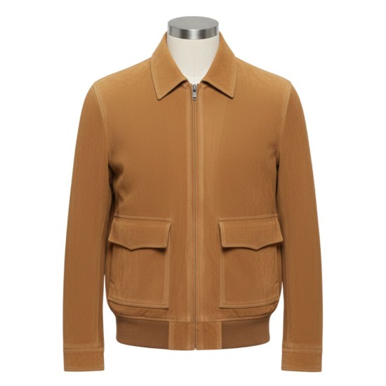 Jurassic World Dominion Jeff Goldblum (Ian Malcolm) Suede Jacket Jurassic World Dominion Jeff Goldblum (Ian Malcolm) Suede Jacket