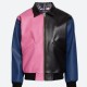 Justin Bieber Tricolor Leather Jacket