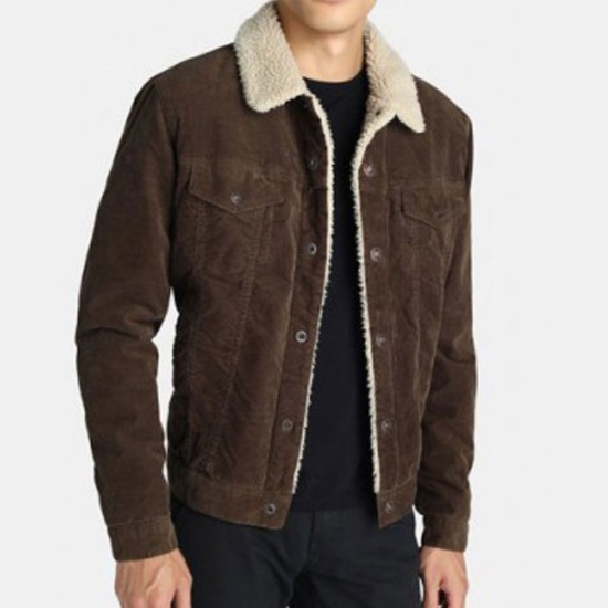 Let Him Go Kevin Costner (George Blackledge) Shearling Jacket Let Him Go Kevin Costner (George Blackledge) Shearling Jacket