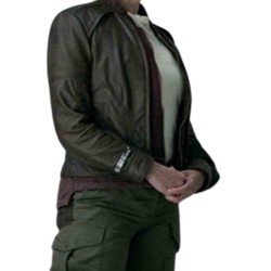 Lost in Space Molly Parker (Maureen Robinson) Leather Jacket