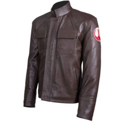 Star Wars The Last Jedi Oscar Isaac (Poe Dameron) Leather Jacket