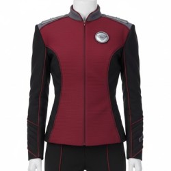 The Orville Lt. Talla Keyali (Jessica Szohr) Red and Black Jacket The Orville Lt. Talla Keyali (Jessica Szohr) Red and Black Jacket