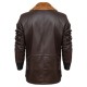 Greyhound Captain Krause (Tom Hanks) Brown Leather Jacket