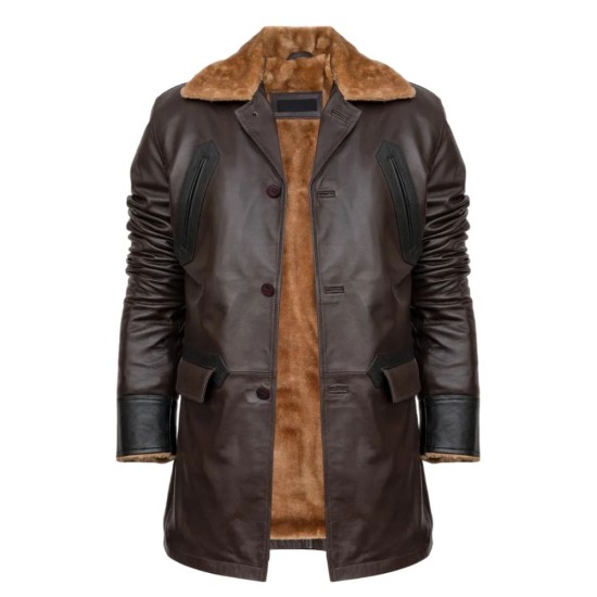 Greyhound Captain Krause (Tom Hanks) Brown Leather Jacket