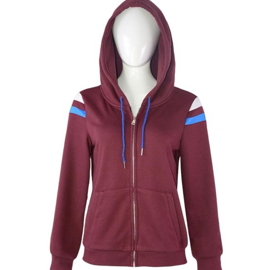 WandaVision Elizabeth Olsen (Wanda Maximoff) Red Hoodie WandaVision Elizabeth Olsen (Wanda Maximoff) Red Hoodie