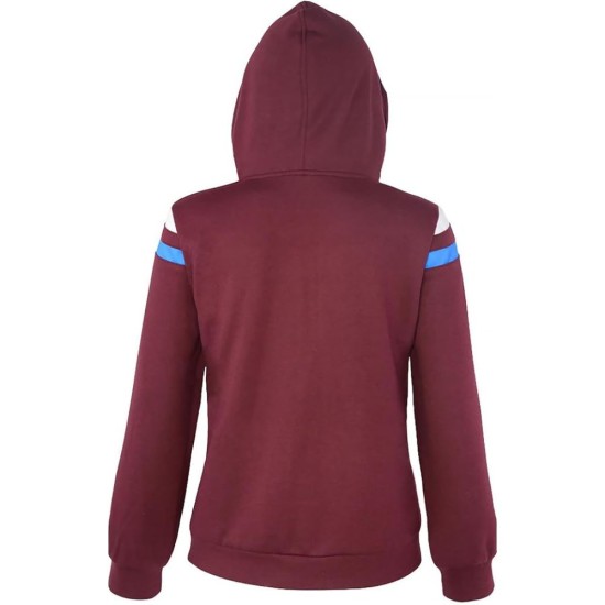 WandaVision Elizabeth Olsen (Wanda Maximoff) Red Hoodie WandaVision Elizabeth Olsen (Wanda Maximoff) Red Hoodie