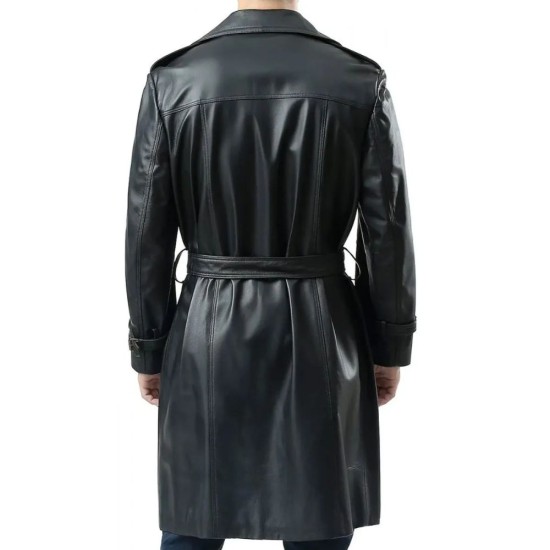 Adam Lambert Double Breasted Trench Coat Adam Lambert Double Breasted Trench Coat