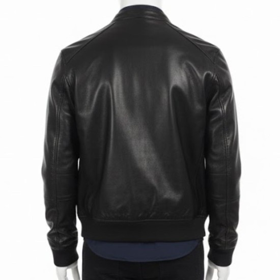 The Matrix 4 Jonathan Groff (Smith) Black Leather Jacket The Matrix 4 Jonathan Groff (Smith) Black Leather Jacket