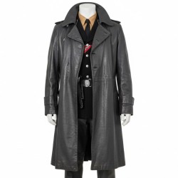 Blood and Gold Alexander Scheer (von Starnfeld) Leather Coat Blood and Gold Alexander Scheer (von Starnfeld) Leather Coat