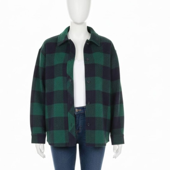 You People Amira Plaid (Amira) Wool Jacket