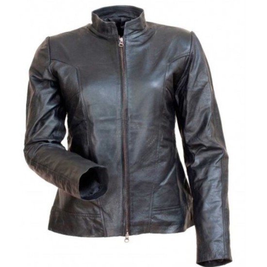 Angelina Jolie Black Leather Jacket Angelina Jolie Black Leather Jacket