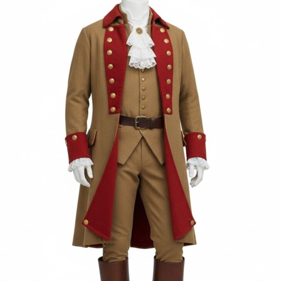 Luke Evans Beauty and the Beast (Gaston) Brown Coat Luke Evans Beauty and the Beast (Gaston) Brown Coat