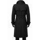 Black Fortnite Noir Long Coat for Men Black Fortnite Noir Long Coat for Men