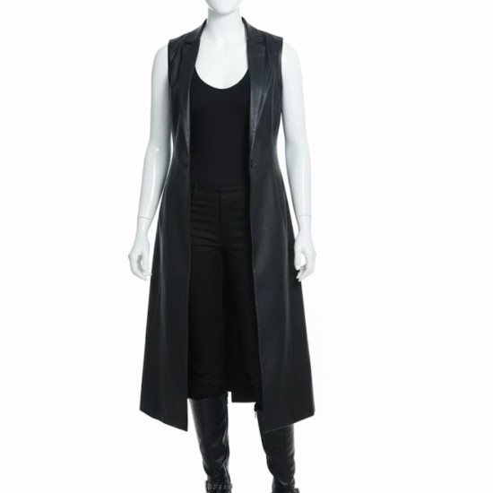 Black Lightning Kearran Giovanni (Giselle Cutter) Sleeveless Coat Black Lightning Kearran Giovanni (Giselle Cutter) Sleeveless Coat