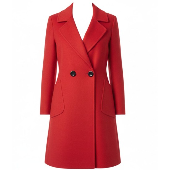 12 Dares Of Christmas Elara (Brittany Underwood) Wool Coat