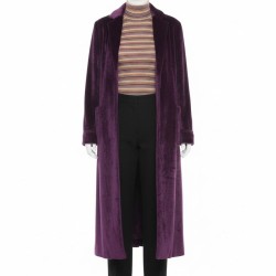 Daisy Jones & The Six Camila Morrone (Camila Dunne) Purple Coat