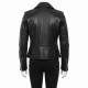 Carol Vorderman Black Leather Jacket Carol Vorderman Black Leather Jacket
