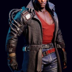Cyberpunk 2077 Placide Belted Brown Leather Coat