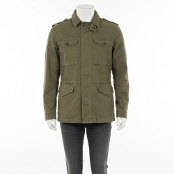 David Beckham Field Green Cotton Jacket