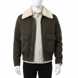 Rye Lane David Jonsson (Dom) Black Cotton Jacket Rye Lane David Jonsson (Dom) Black Cotton Jacket
