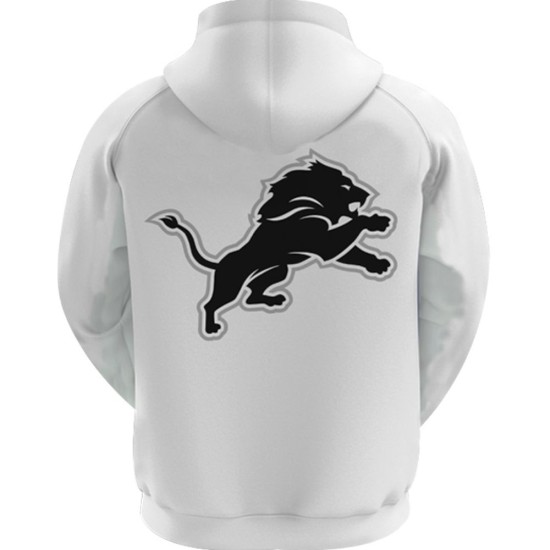 Detroit Lions Villain White Hoodie Detroit Lions Villain White Hoodie