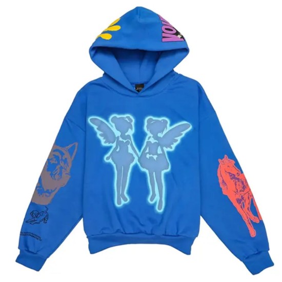 Drake for All the Dog Blue Hoodie