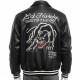 Ed Hardy Black Leather Jacket
