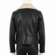 Ellie Goulding Fur Leather Jacket 